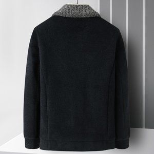 Men's business casual zipper short jacket